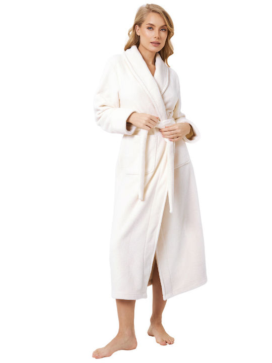 Aruelle Winter Women's Robe White