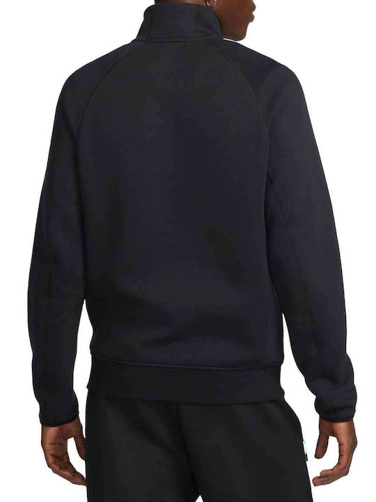 Nike Tech Men's Sweatshirt Jacket with Hood Black