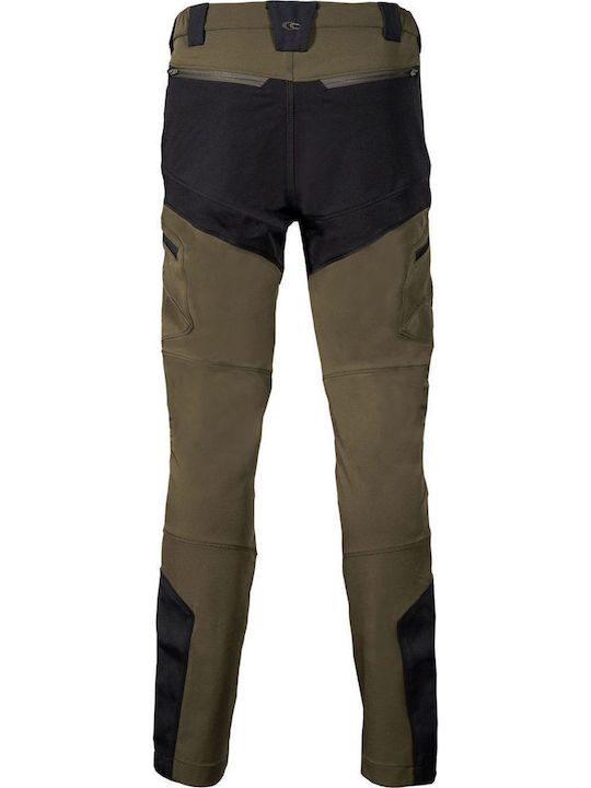 Cofra Ελαστικό 4-way Stretch Παντελόνι Brown/Black