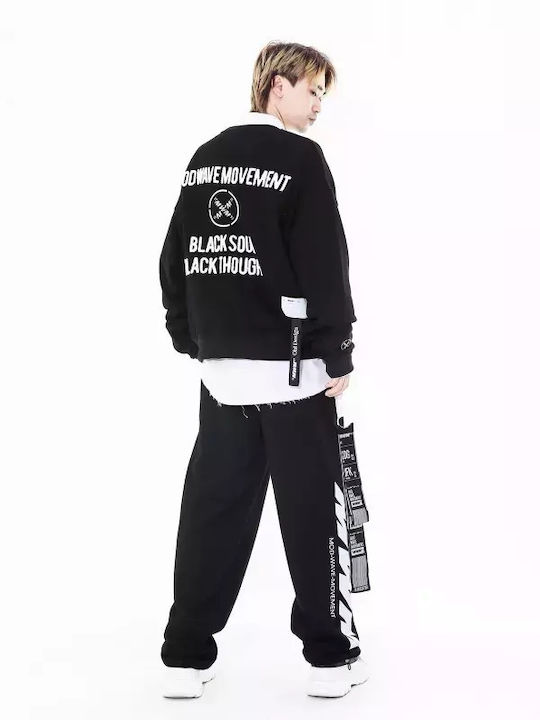 Mod Wave Movement Jogger Pants Black