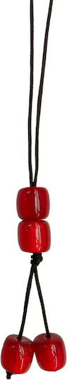 Worry Beads de lungime 27buc Red