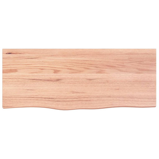 vidaXL Countertop without Sink L100xW40xH6cm Brown