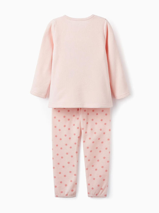 Zippy Kids' Pajamas Winter Fleece Pink