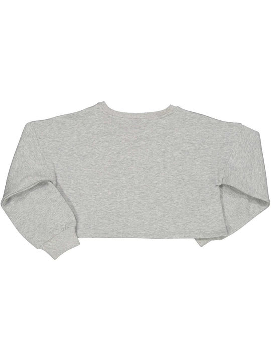 Birba Trybeyond Kids Cropped Sweatshirt Gray