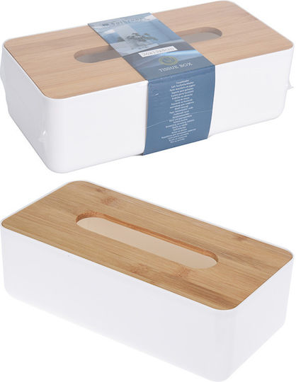 Orion Θήκη για Χαρτομάντηλα Ξύλινη Καφέ 26x13x8cm 170455780