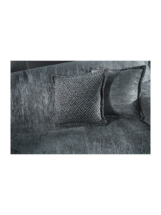 Guy Laroche Viersitzer-Sofa Überwurf Nobel 180x350cm Anthracite