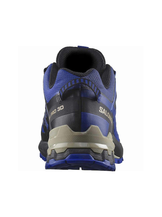 Xa Pro 3d V9 Ανδρικά Αθλητικά Παπούτσια Trail Running Μπλε Αδιάβροχα με Μεμβράνη Gore-Tex