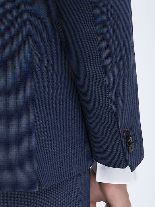 Arti/hesten Men's Winter Suit Slim Fit Blue