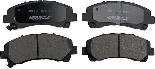 NTY Bremsbelag Vorderseite Für Chevrolet Pfadfinder Isuzu D-Max