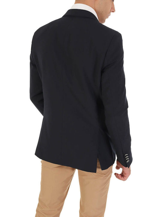 Men's Winter Suit Jacket Blue