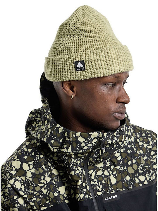 Beanie Unisex Σκούφος Πλεκτός σε Καφέ χρώμα