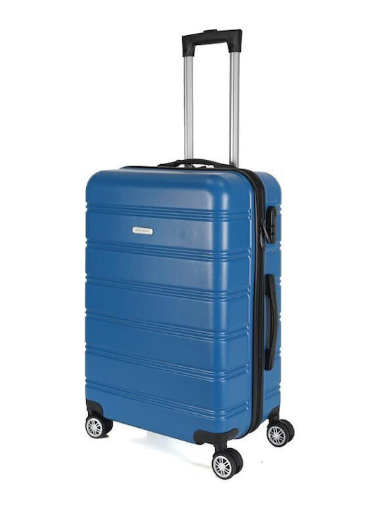 Royalty Line Reisekoffer Hartschalen Blue mit 4 Räder Set 3Stück RL-LTS-18706BLUE