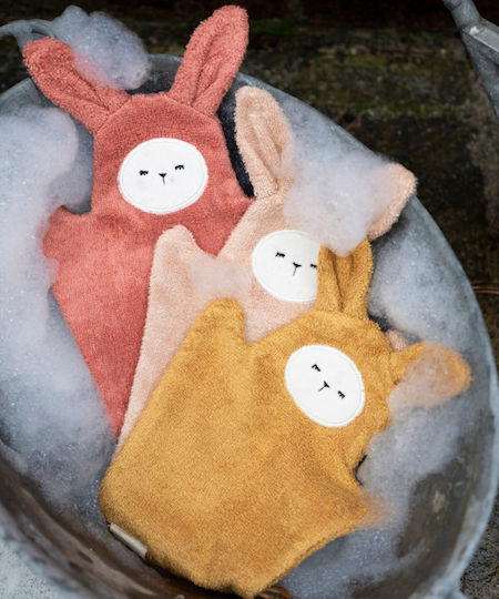 Stephen Joseph Baby Bath Sponge Gloves Bunny Multicolour 3 Pieces