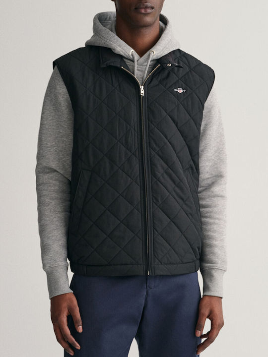 Sleeveless Jacket Waterproof Black