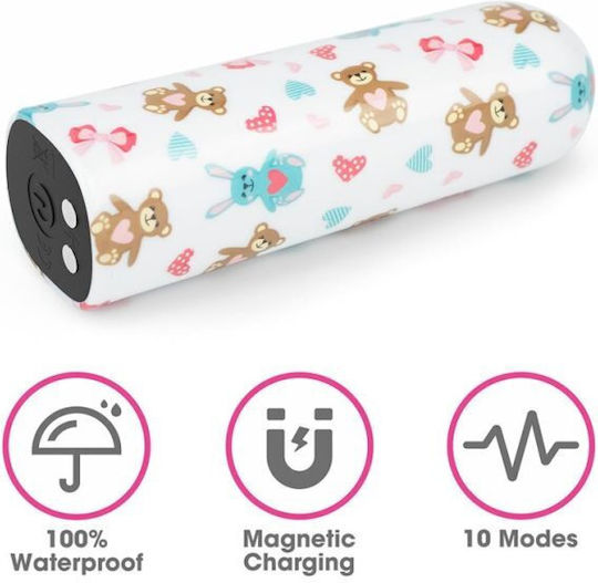 Lovetoy Mini Δονητής Bullet 8.5cm Λευκός