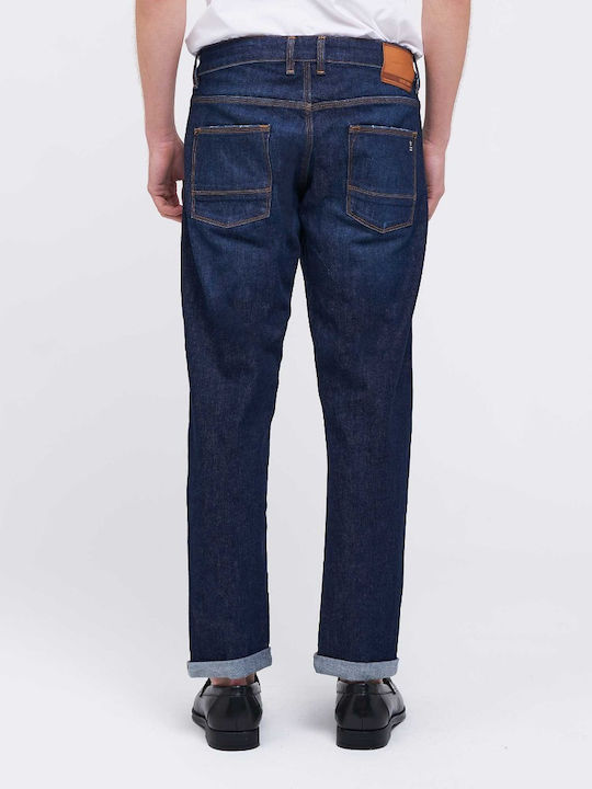 Uniform Jeans Dean Ανδρικό Παντελόνι Τζιν σε Skinny Εφαρμογή Μπλε