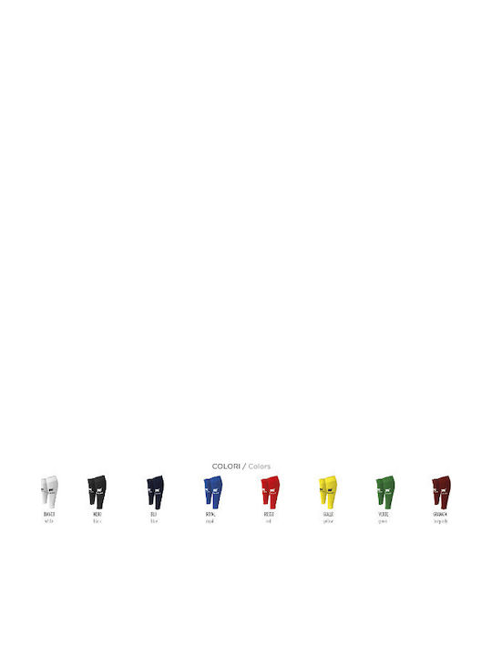 Zeus Leg Sleeves για Επικαλαμίδες Ποδοσφαίρου Μαύρα