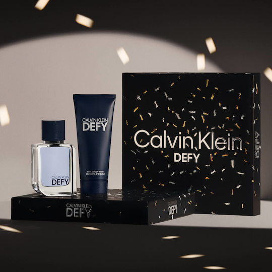 Calvin Klein Defy Ανδρικό Σετ με Eau de Toilette 2τμχ