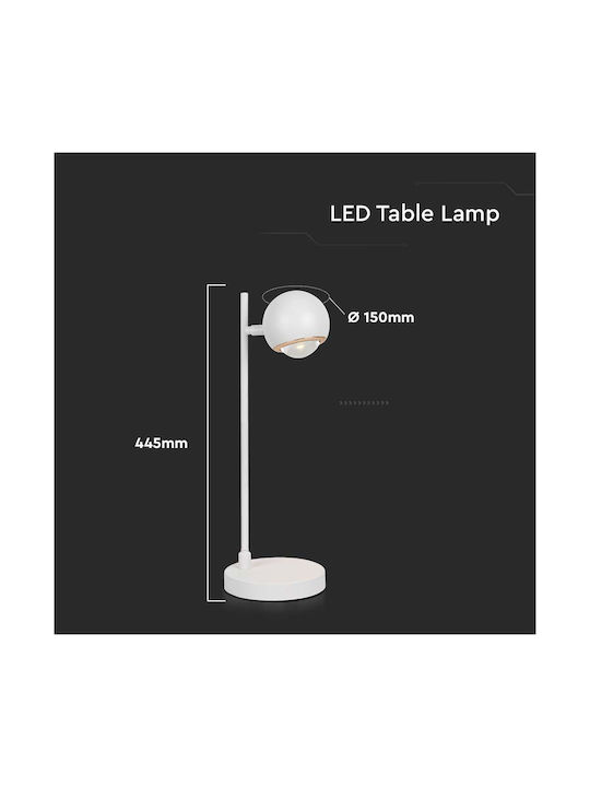 V-TAC LED Schreibtischlampe in Weiß Farbe