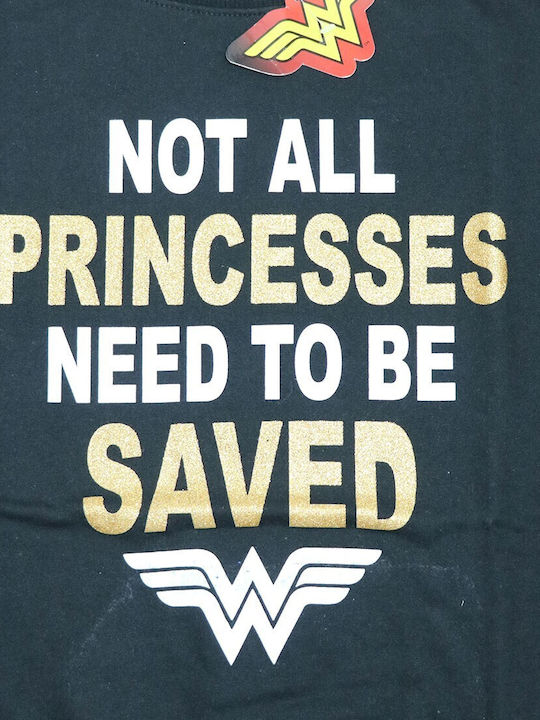 Wonder Woman Sweatshirt Black WW12