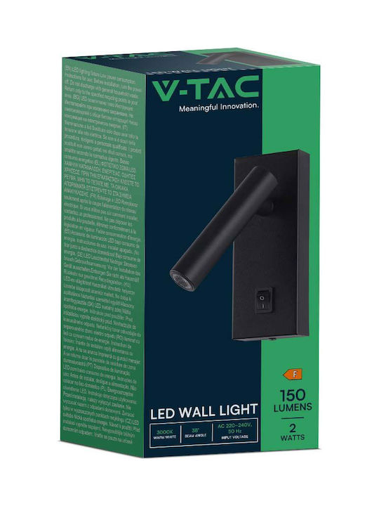 V-TAC Единично LED Неутрално бяло Спот в Черен Цвят