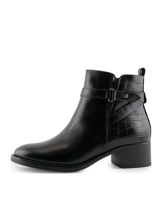 Stiefeletten Damen Schwarz