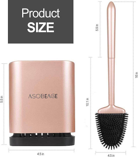 Plastic Toilet Brush Pink