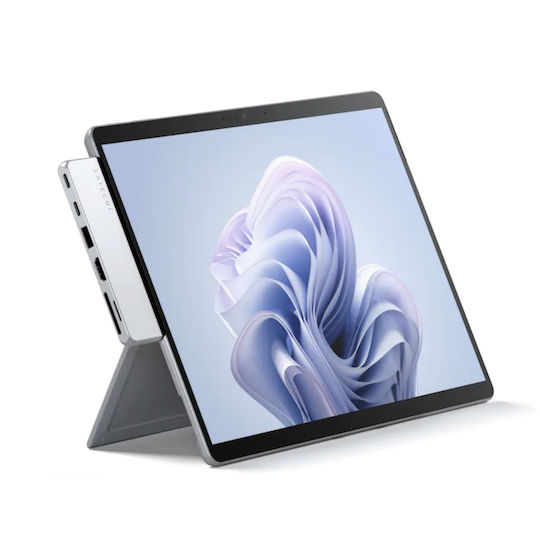 Satechi Docking Station with Dual USB-C HDMI 4K PD Ethernet Silver (ST-HSP9P)