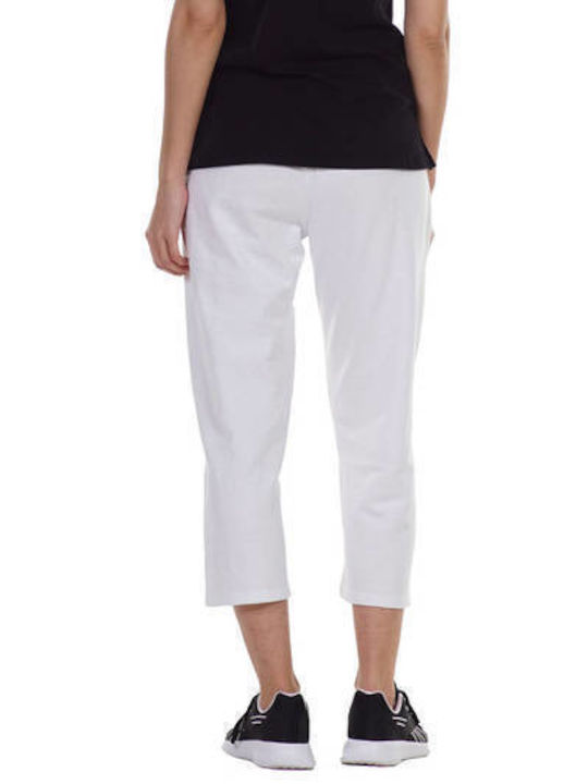 Body Action Women's Flared Sweatpants White