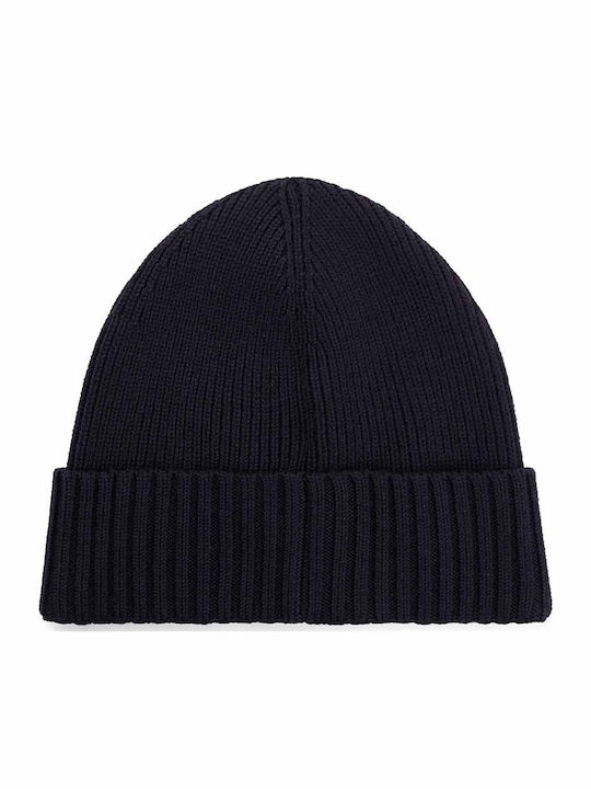 Fati Beanie Ανδρικός Σκούφος με Rib Πλέξη σε Μπλε χρώμα