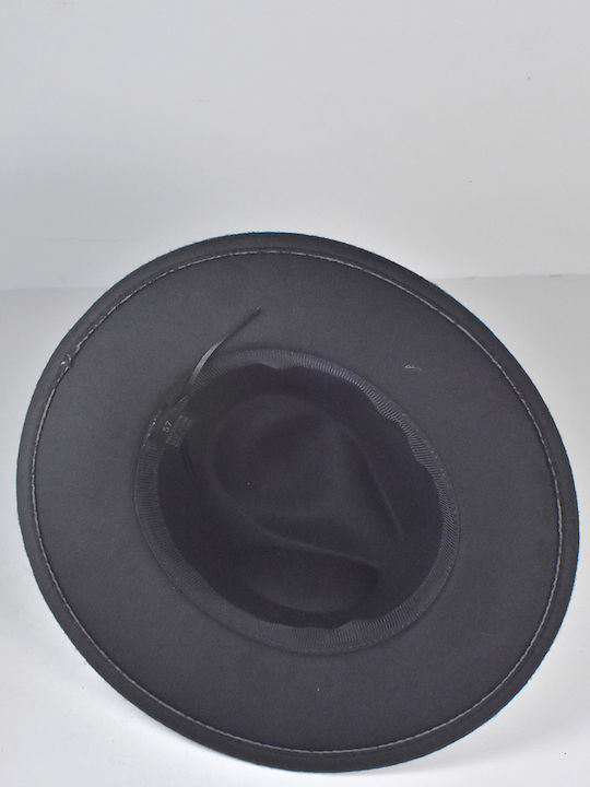Beltipo Fabric Women's Fedora Hat Black