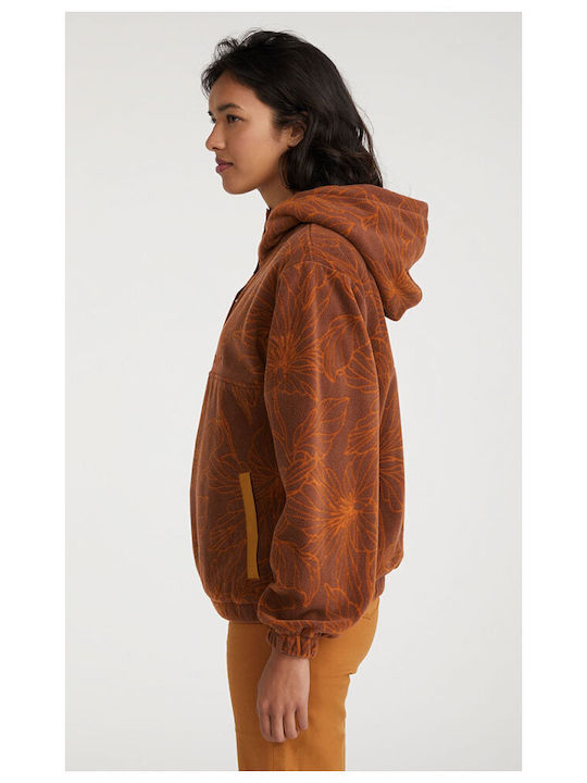 O'neill Women's Hooded Sweatshirt Brown