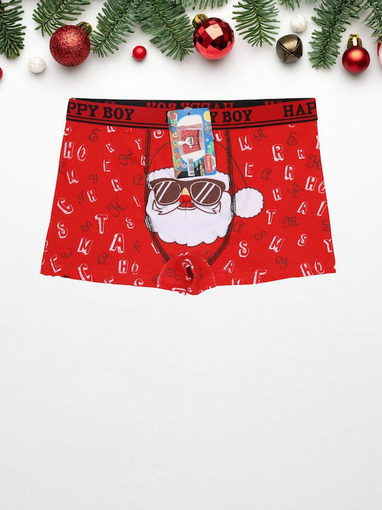 Medoosi Kids' Boxer Red