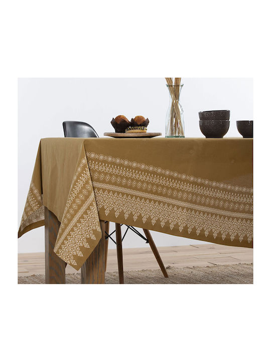 Nef-Nef Homeware Τραπεζομάντηλο Kleran Honey 140x240εκ.