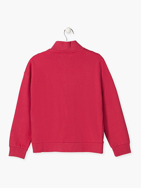 Losan Kids Sweatshirt Cardigan Red