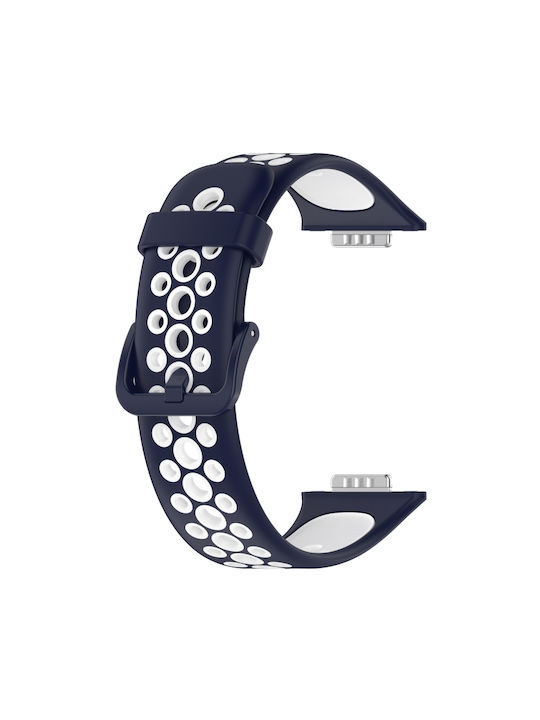 Two-color Armband Silikon Blau (Huawei Watch Fit 2)