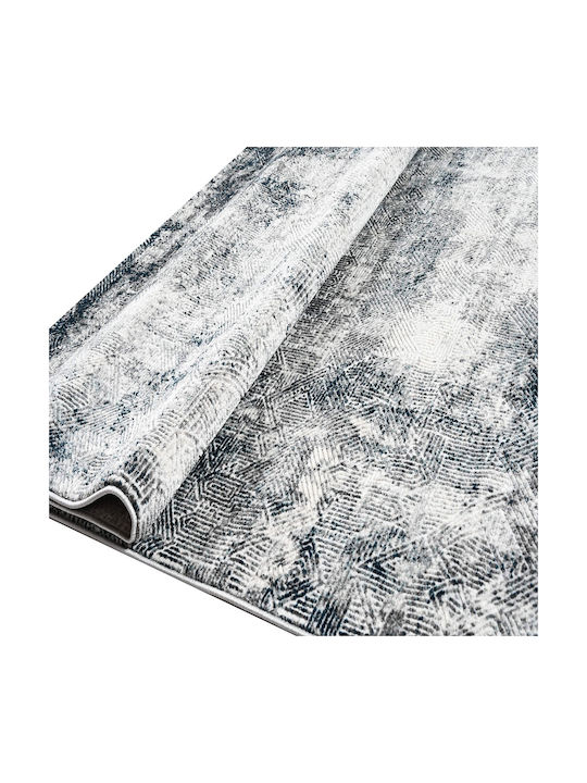 Polcarpet Cadence Celeste 9975 Modern Bedroom Rugs Set Blue 3pcs