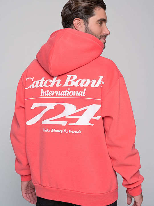 Catch Men's Sweatshirt with Hood Orange