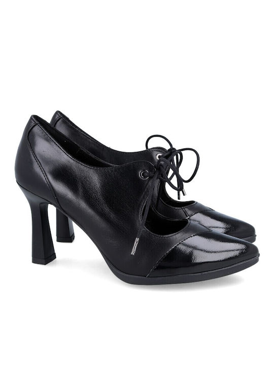 Desiree Shoes Leder Pumps Schwarz