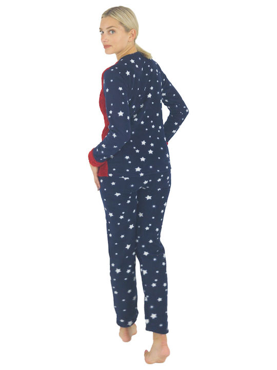 Goodnight Winter Women's Pyjama Set Red