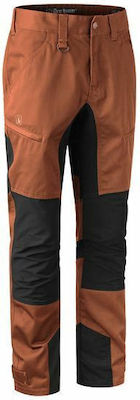 Deerhunter Κυνηγιού Rogaland Stretch Contrast 685 Burnt Hunting Pants in Orange color