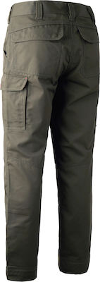 Deerhunter Strike Full Stretch Jagdhose Wasserdicht Olive in Braun Farbe 3988-381