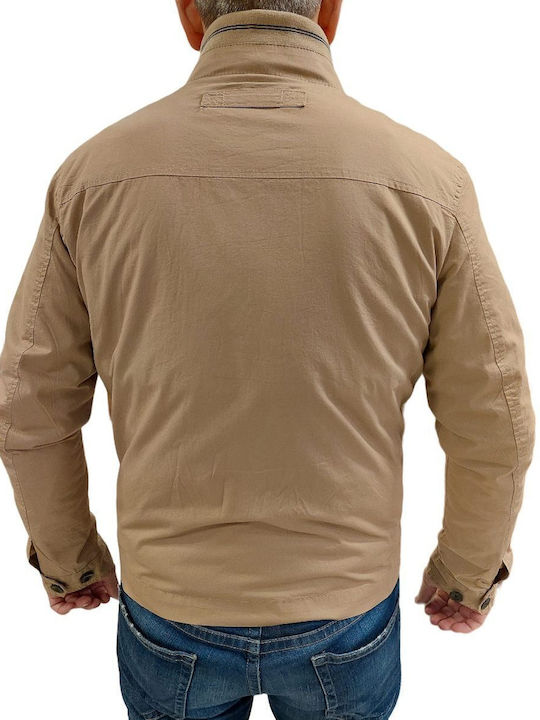 Explorer Men's Winter Jacket Beige