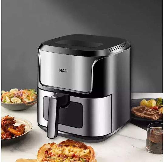 Raf R5328 Air Fryer 6.8lt Ασημί
