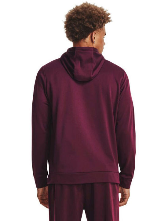 Under Armour Herren Sweatshirt mit Kapuze Burgundisch