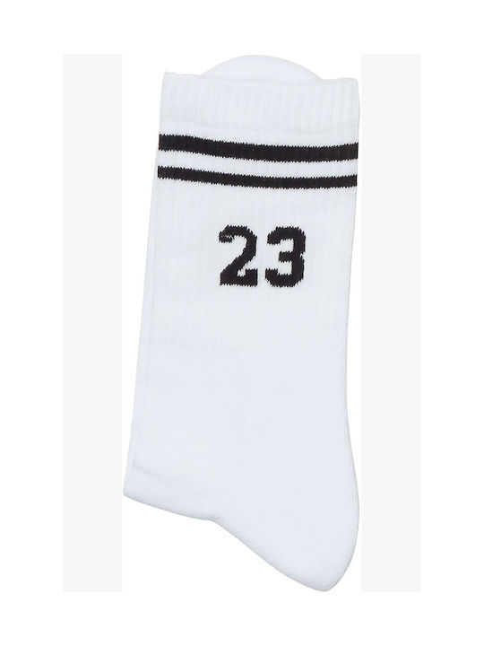 ME-WE Athletic Socks White