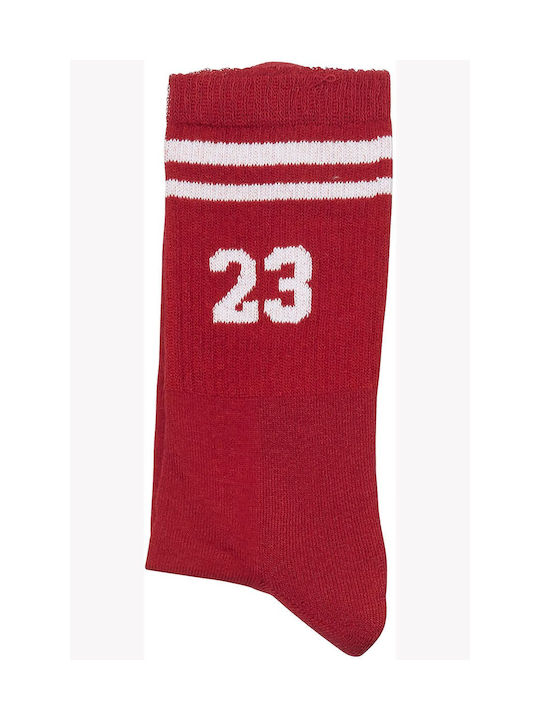 ME-WE Athletic Socks Red
