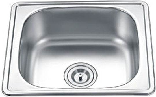 WS 5050 Drop-In Inox Μ50xΠ50cm Silver
