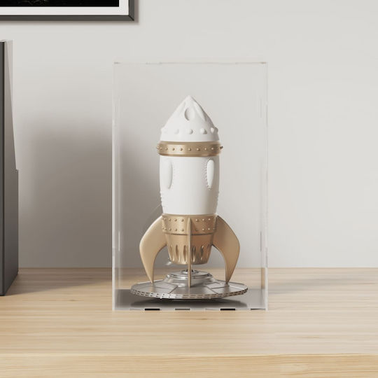 vidaXL Kunststoff Box für Geschenke Transparent 14x22x14cm.