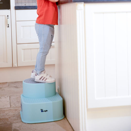 Bo Jungle Double Kids Step Stool Blue